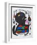 Litografia original V-Joan Miro-Framed Collectable Print