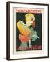 Litographie publicitaire, Loie Fuller au Folies Bergere-Jules Chéret-Framed Giclee Print