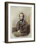Litography-Charles Robert Darwin-Framed Art Print