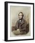 Litography-Charles Robert Darwin-Framed Art Print