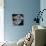 Littered Desk in Study Belonging to Albert Einstein-Ralph Morse-Photographic Print displayed on a wall