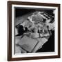 Littered Desk in Study Belonging to Albert Einstein-Ralph Morse-Framed Photographic Print