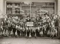 Result of a Duck Shoot Near Houston, Texas, USA, 1921-Litterst Commercial Photo Company-Framed Stretched Canvas