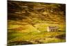 Little Abandoned Stone House in a Middle of a Mountain in the Cairngorms, Scotland, Uk.-pink candy-Mounted Photographic Print