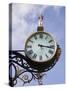 Little Admiral Clock on Church of St. Martin-Le-Grand in Coney Street, City Centre, York, England-Pearl Bucknall-Stretched Canvas