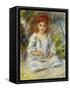 Little Algerian Girl, circa 1881-Pierre-Auguste Renoir-Framed Stretched Canvas