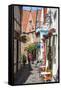 Little Alleys in the Old Schnoor Quarter, Bremen, Germany, Europe-Michael Runkel-Framed Stretched Canvas