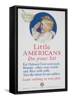 Little Americans Do Your Bit Poster-null-Framed Stretched Canvas