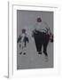 Little and Large-Banksy-Framed Giclee Print