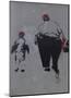 Little and Large-Banksy-Mounted Giclee Print