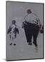 Little and Large-Banksy-Mounted Giclee Print