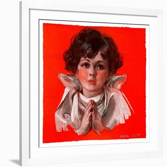 "Little Angel,"December 19, 1925-Neil Hott-Framed Giclee Print