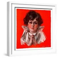 "Little Angel,"December 19, 1925-Neil Hott-Framed Premium Giclee Print