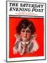 "Little Angel," Saturday Evening Post Cover, December 19, 1925-Neil Hott-Mounted Giclee Print