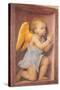 Little angel worshipping-Bernardino Luini-Stretched Canvas