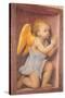 Little angel worshipping-Bernardino Luini-Stretched Canvas