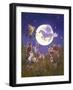 Little Animals Looking at the Moon-Judy Mastrangelo-Framed Giclee Print