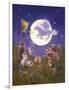 Little Animals Looking at the Moon-Judy Mastrangelo-Framed Giclee Print