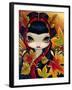 Little Autumn Leaves-Jasmine Becket-Griffith-Framed Art Print