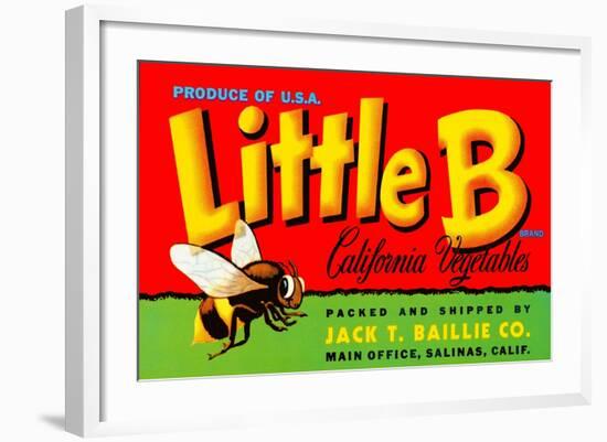 Little B Brand California Vegetables-null-Framed Giclee Print