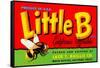 Little B Brand California Vegetables-null-Framed Stretched Canvas