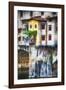 Little Balcony on Ponte Vecchio-George Oze-Framed Photographic Print