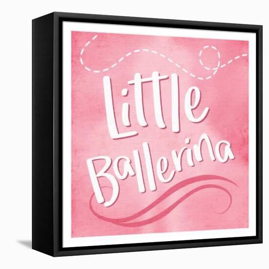 Little Ballerina 2-Enrique Rodriguez Jr.-Framed Stretched Canvas