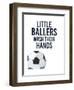 Little Ballers II-Studio W-Framed Art Print