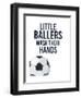 Little Ballers II-Studio W-Framed Art Print