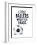 Little Ballers II-Studio W-Framed Art Print