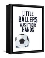 Little Ballers II-Studio W-Framed Stretched Canvas