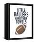 Little Ballers III-Studio W-Framed Stretched Canvas