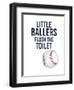 Little Ballers IV-Studio W-Framed Art Print