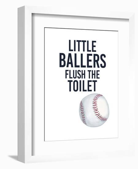 Little Ballers IV-Studio W-Framed Art Print