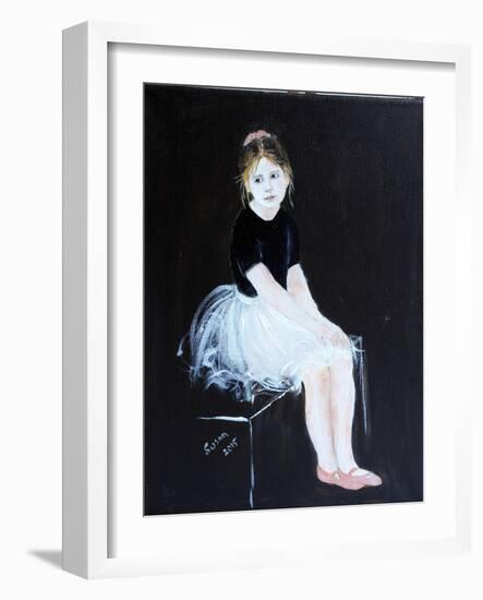 Little Ballet Dancer 2015-Susan Adams-Framed Giclee Print