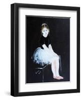 Little Ballet Dancer 2015-Susan Adams-Framed Premium Giclee Print