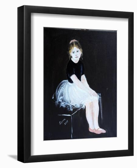 Little Ballet Dancer 2015-Susan Adams-Framed Premium Giclee Print