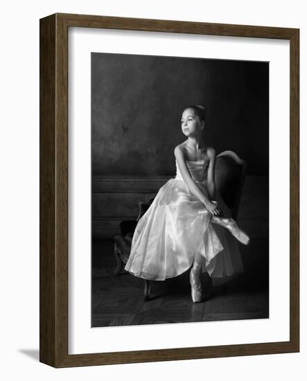 Little ballet star-Victoria Ivanova-Framed Photographic Print