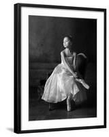 Little ballet star-Victoria Ivanova-Framed Photographic Print