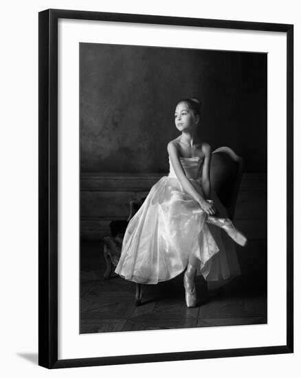 Little ballet star-Victoria Ivanova-Framed Photographic Print