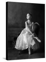 Little ballet star-Victoria Ivanova-Stretched Canvas