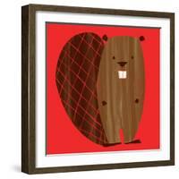 Little Beaver-null-Framed Giclee Print