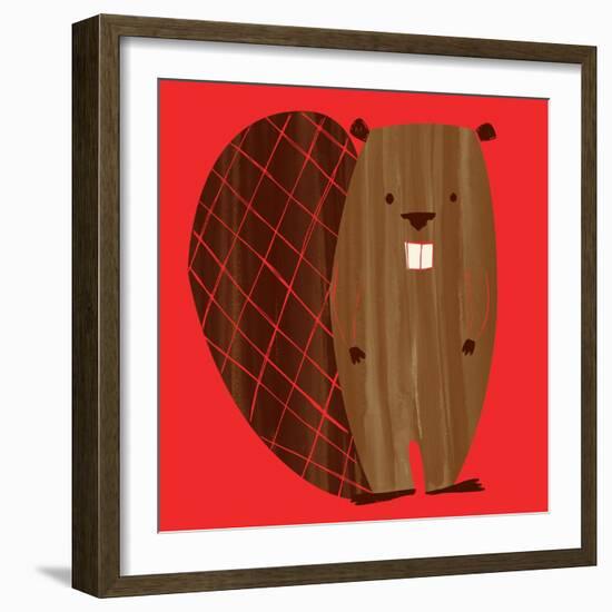 Little Beaver-null-Framed Giclee Print