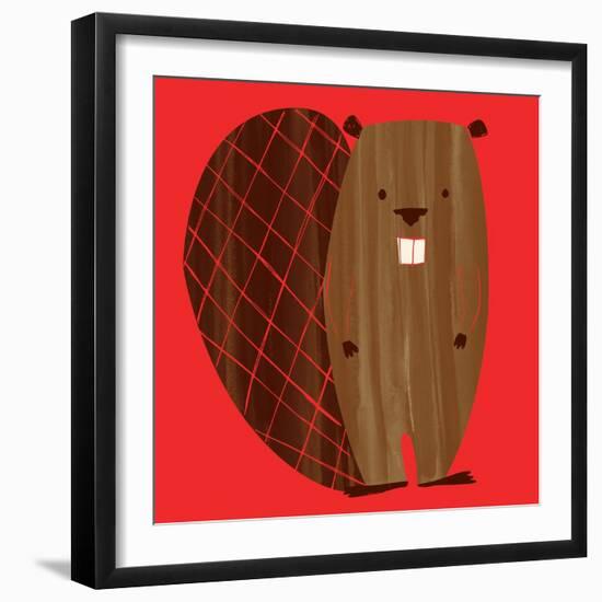 Little Beaver-null-Framed Giclee Print