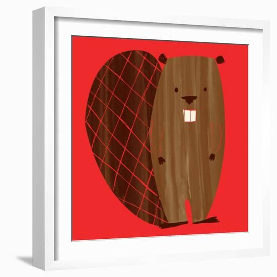 Little Beaver-null-Framed Giclee Print