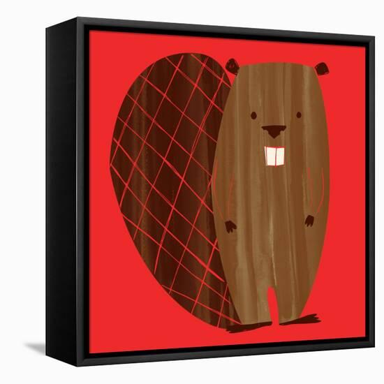 Little Beaver-null-Framed Stretched Canvas