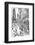 Little Big City Study-Loui Jover-Framed Art Print