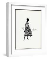 Little Black Dress-Studio 5-Framed Art Print