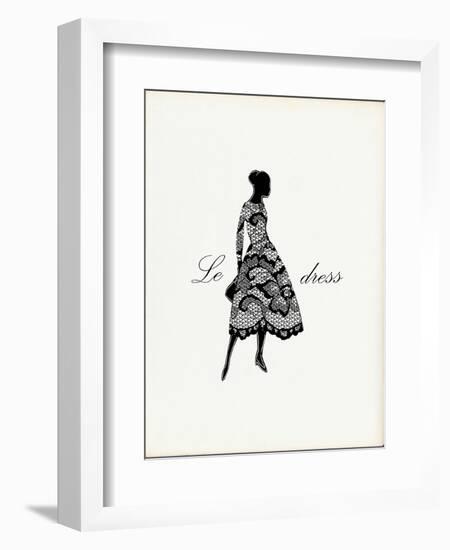 Little Black Dress-Studio 5-Framed Art Print