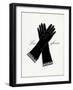 Little Black Gloves-Studio 5-Framed Art Print